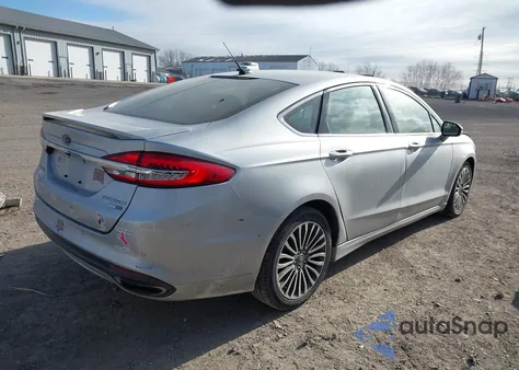 2018 Ford Fusion Titanium из США, поврежденный, VIN 3FA6P0D94JR137416